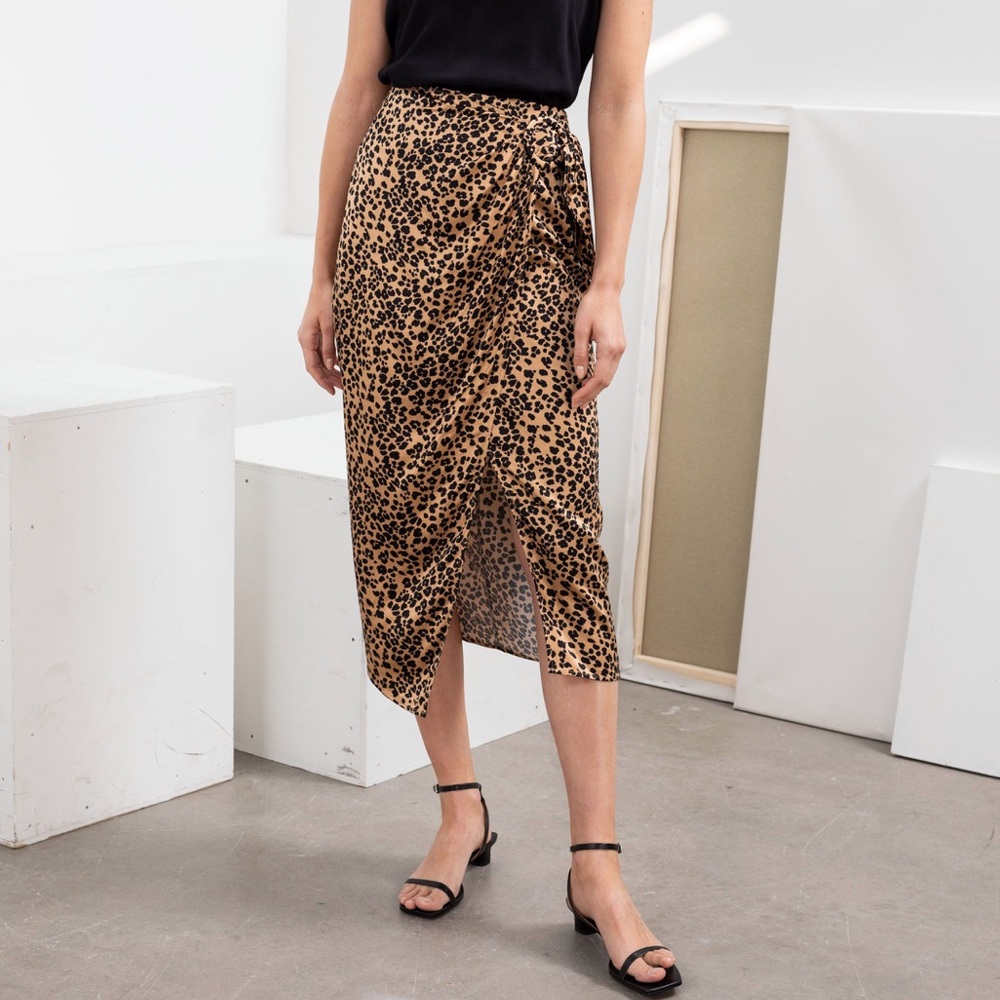 Other Stories Wrap skirt